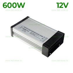 Sursa Alimentare Banda LED 12V 600W Carcasa Metal IP43