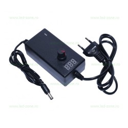Sursa Alimentare Banda LED cu Variator 1A 3V-24V Carcasa Plastic