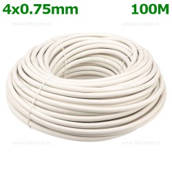 Cablu Electric 4x0.75mm Rola 100 Metri