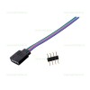 Conector Alimentare 4 Pini Banda LED SMD 5050 12V RGB