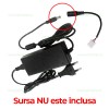 Conector Alimentare Banda LED 12V 8mm Mufa Mama Interior