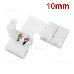 Conector Imbinare 2 Contacte Unghi 90 Banda LED 12V 10mm