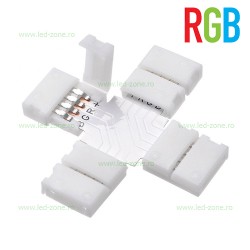 Conector Imbinare Banda LED RGB 12V X