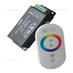Controller Banda LED RGB 216W Telecomanda RF Alba