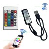 Controller Banda LED RGB 8A 96W 5V WI-FI Telecomanda