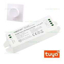 Controller Banda LED Monocrom 12A 144W WI-FI Tuya cu Variator de Perete