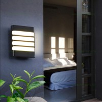 APLICE LED FATADE CLADIRI, Black Friday - Aplica LED 20W Exterior BAT LZ4923, LED-Zone.ro