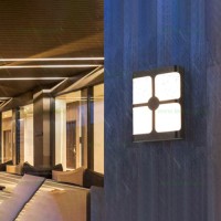 APLICE LED FATADE CLADIRI, Black Friday - Aplica LED 20W Exterior BAT LZ4922, LED-Zone.ro