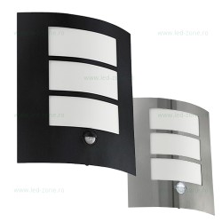 Aplica LED Exterior E27 Senzor CITY