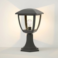 FELINARE, Black Friday - Felinar Iluminat Exterior Aplicat Negru LZ3232, LED-Zone.ro