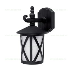 Felinar Iluminat Exterior Perete Negru ERIK