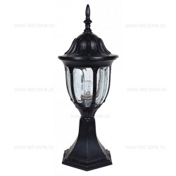 Felinar Iluminat Exterior Aplicat Negru LZ3261