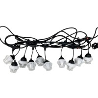 ILUMINAT EXTERIOR LED, Ghirlanda 5M cu 10 Becuri LED IP65 Suspendate, LED-Zone.ro