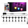 Ghirlanda LED 18M 12W cu 24 de Becuri RGB PARADISE