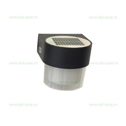 Lampa LED Exterior 8W Solara Rotunda Perete