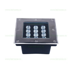 Spot LED Exterior Incastrat 12W 220V Patrat