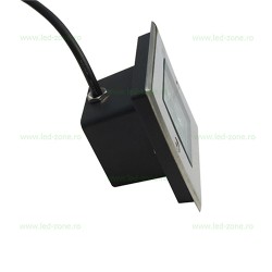 Spot LED Exterior Incastrat 3x1W 220V Patrat