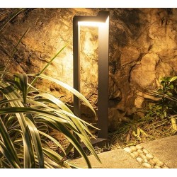 Stalp LED Gradina 10W Negru LZ548