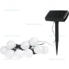Ghirlanda LED Gradina Solara Set 10 Becuri