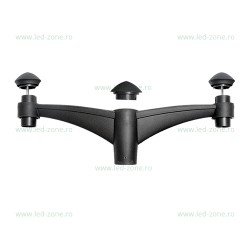 Brat Dublu Stalp Lampa Gradina VIVI