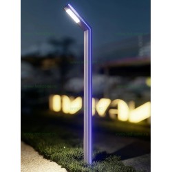 Stalp Iluminat LED 30W + 20W Ornamental Albastru 3M LZ01