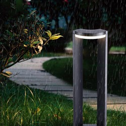 Stalp LED Gradina 10W Negru 78cm LZ01