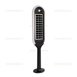 Stalp LED Gradina Solar Senzor IP65 5W