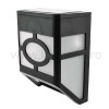Lampa LED Exterior 2 LED-uri Solara Negru