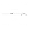 Corp Iluminat LED CCT 36W 120cm Senzor Miscare Microwave IP40