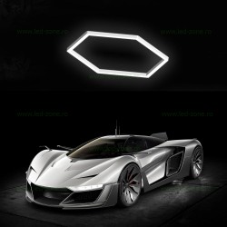 Hexagon LED Honeycomb 42W Tub 440mm