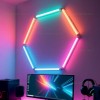 Hexagon LED Honeycomb RGB Digital Tuburi 440mm