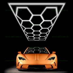 Set 15 Hexagoane LED Honeycomb 552W Tuburi 443mm