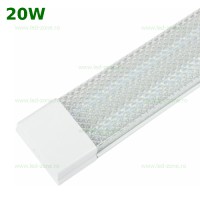 CORPURI LED LINIARE INTERIOR, Corp Iluminat LED 20W 60cm Clar, LED-Zone.ro