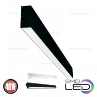 CORPURI LED LINIARE INTERIOR, Corp Iluminat LED 40W 120cm Suspendat Innova3, LED-Zone.ro