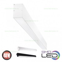 CORPURI LED LINIARE INTERIOR, Corp Iluminat LED 40W 120cm Suspendat Innova5, LED-Zone.ro