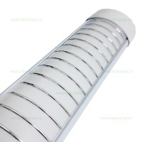 CORPURI LED LINIARE INTERIOR, Corp Iluminat LED 40W 60cm Grila ABS, LED-Zone.ro