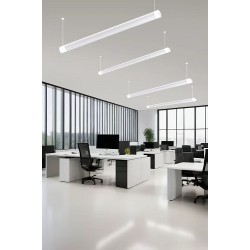 Corp Iluminat LED 72W  Suspendat OFFICE Cilindric