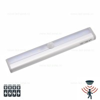 CORPURI LED LINIARE INTERIOR, Corp Iluminat LED Mobila 10 SMD cu Senzor si Baterii, LED-Zone.ro