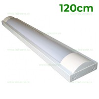 CORPURI LED LINIARE INTERIOR, Corp Iluminat LED 2x18W 120cm Mat Tuburi Incluse, LED-Zone.ro