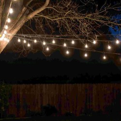 Ghirlanda 10M cu 30 Becuri LED Filament Clare Glob