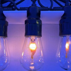 Ghirlanda 5M cu 10 Becuri Clar Flacara