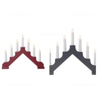 INSTALATII LED INTERIOR, Black Friday - Sfesnic din Lemn E10 7x3W ADA, LED-Zone.ro