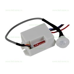 Senzor Miscare Programabil Incastrat 25W 12V Kit Inteligent Trepte