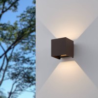 APLICE LED EXTERIOR, Black Friday - Aplică CALPINO 3 LED 2X2.8W IP54 901066, LED-Zone.ro