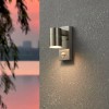 Aplica LED 3W Exterior cu Senzor RIGA 5 Argintie