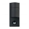 Aplica LED 3W Exterior cu Senzor RIGA 5 Neagra