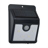 ILUMINAT EXTERIOR LED, Lampa LED Exterior 4W SMD Solara Senzor, LED-Zone.ro