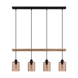 Lustra 4 Socluri Vintage E14 COOLMONT