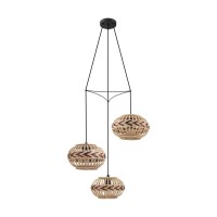 Lustra 3 Socluri E27 Vintage DONDARRION Oferte speciale, Black Friday - Lustra 3 Socluri E27 Vintage DONDARRION, LED-Zone.ro