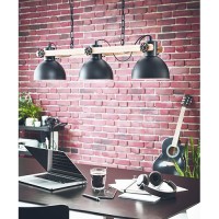 Lustra 3 Socluri Vintage E27 LUBENHAM Oferte speciale, Black Friday - Lustra 3 Socluri Vintage E27 LUBENHAM, LED-Zone.ro